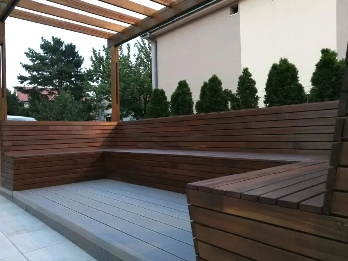 Açık havada oturma odası