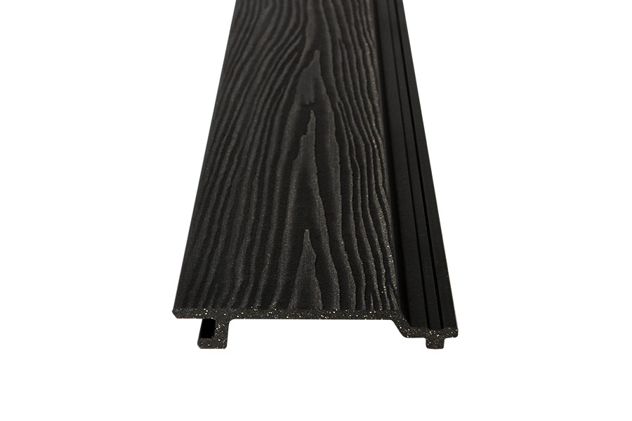 Savadeck Natur fasada Black – čeoni prikaz profila