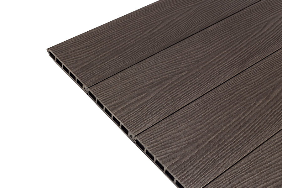 Savadeck Natur ograda Chocolate – kosi prikaz više dasaka