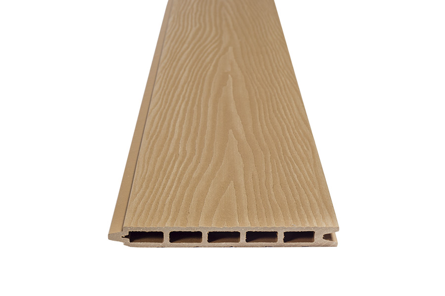 Savadeck Natur ograda Teak – čeoni prikaz šupljeg profila