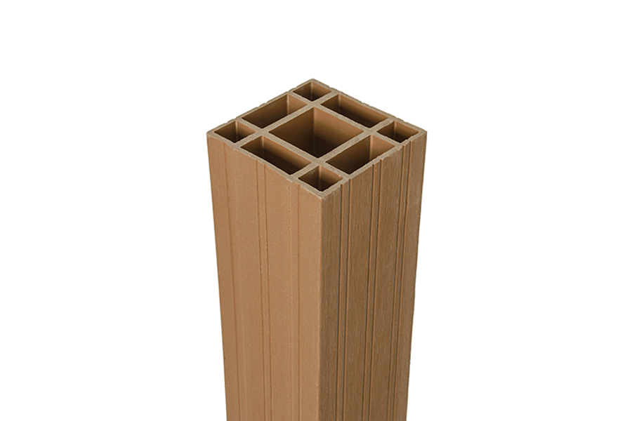 Savadeck WPC stub Teak – krupni prikaz profila stuba