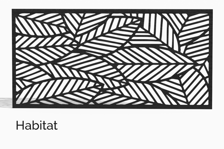 Savadeck dekorativna aplikacija Habitat – kvadratni panel