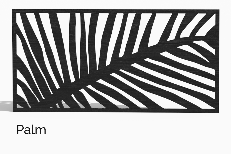 Savadeck dekorativna aplikacija Palm – kvadratni panel