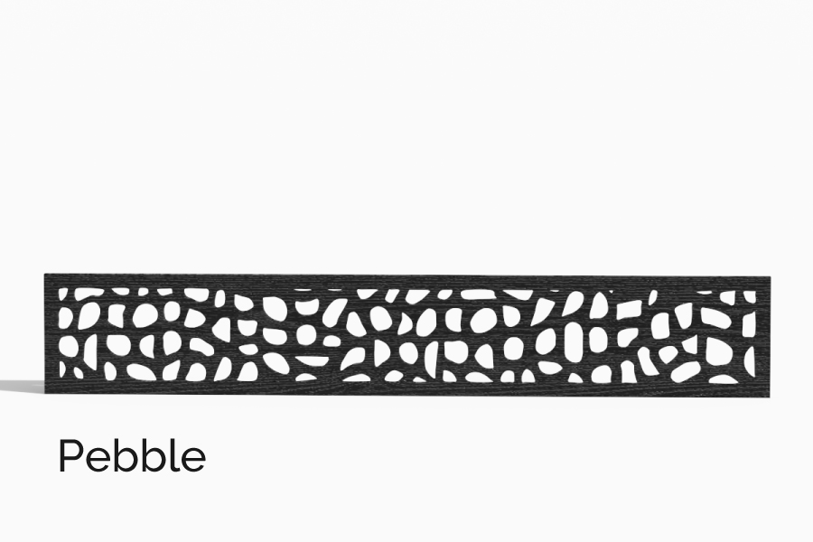 Savadeck dekorativna aplikacija Pebble – horizontalni panel