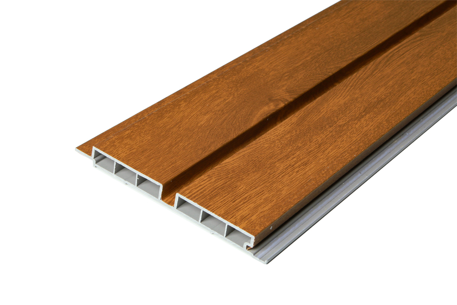 Savadeck PVC Bond Gold Oak – kosi prikaz panela