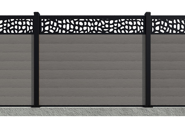 Savadeck ograda Natur sa aplikacijom Patina – prikaz ograde