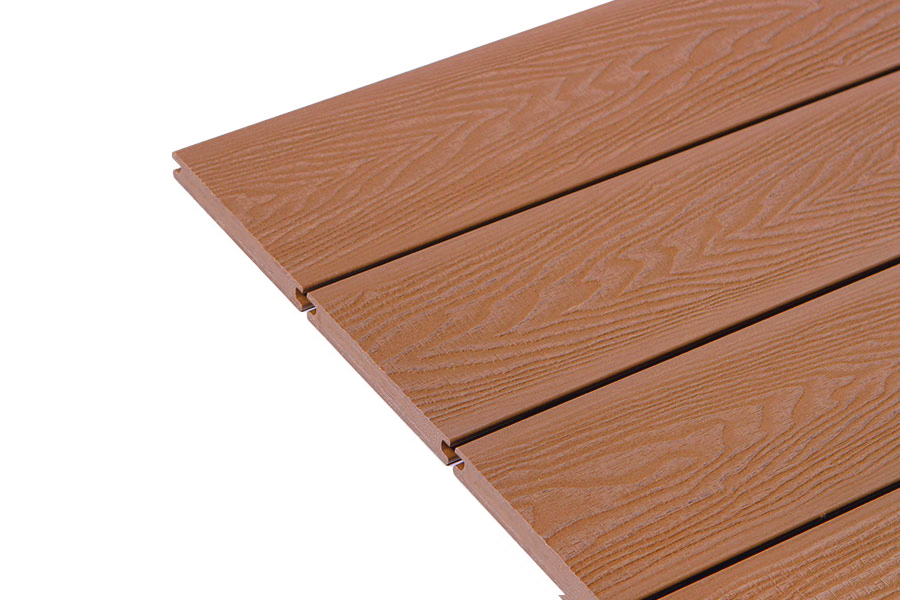 Savadeck Strong Deking Terracotta – kosi prikaz više dasaka